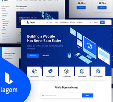 Lagom Template whmcs